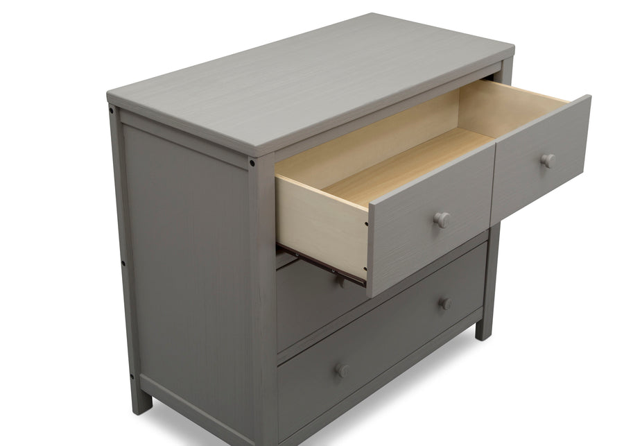 Rustic Haze (940) 23-Cambridge 3 Drawer Dresser