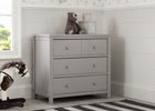 Rustic Haze (940) 21-Cambridge 3 Drawer Dresser