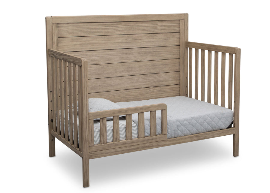 Rustic Driftwood (112) 59-Cambridge 4-in-1 Convertible Crib