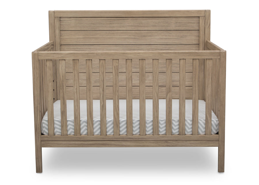Rustic Driftwood (112) 57-Cambridge 4-in-1 Convertible Crib