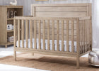 Rustic Driftwood (112) 56-Cambridge 4-in-1 Convertible Crib