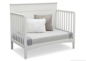 Bianca White (130) 11-Fancy 4-in-1 Convertible Crib