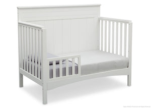 Bianca White (130) 12-Fancy 4-in-1 Convertible Crib