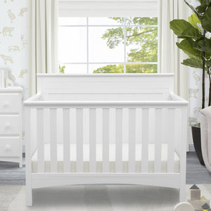 Bianca White (130) 24-Fancy 4-in-1 Convertible Crib