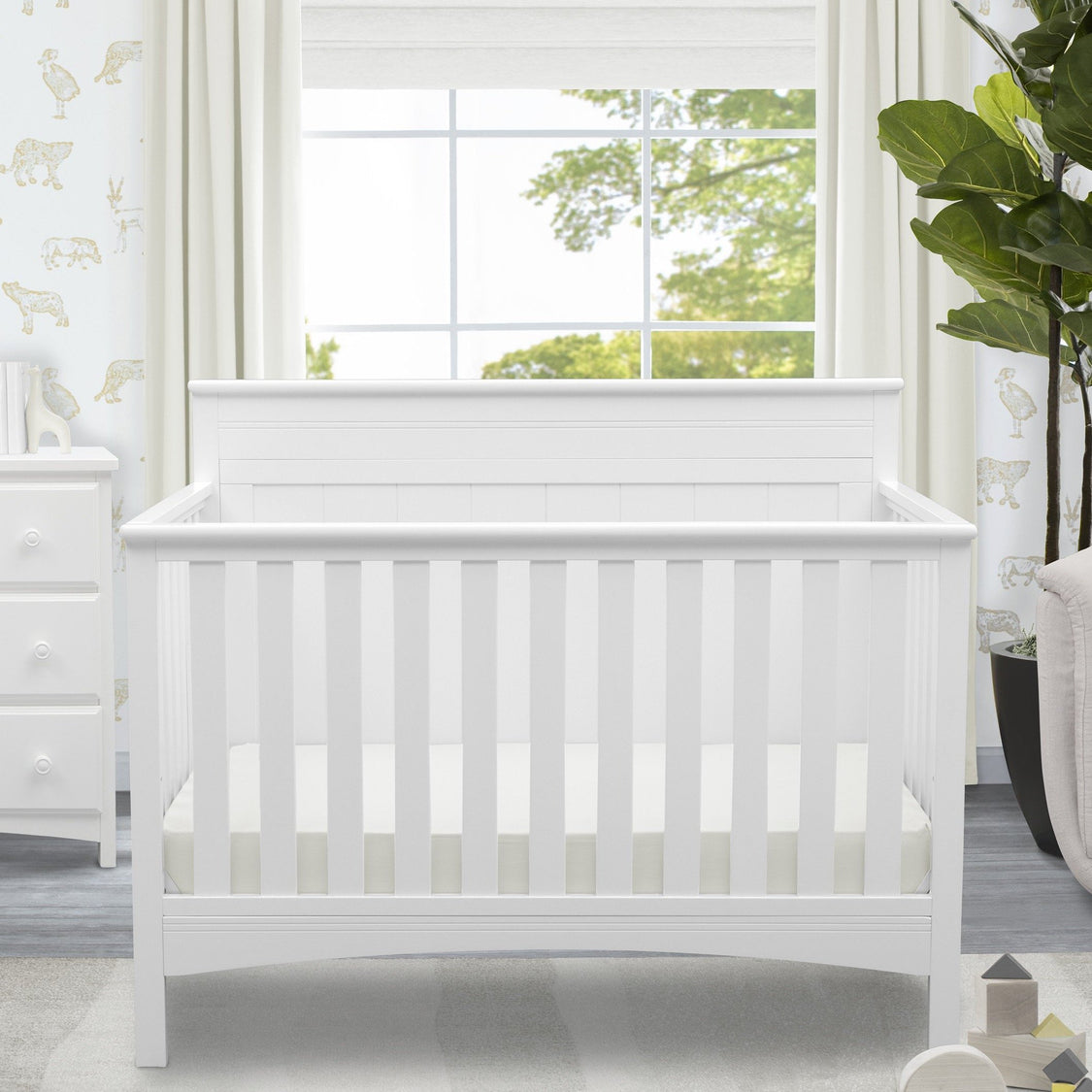 Fancy 4-in-1 Convertible Crib