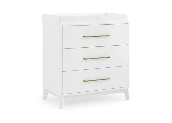 Spencer 3 Drawer Dresser with Changing Top and Interlocking Drawers Spencer 3 Drawer Dresser with Changing Top and Interlocking Drawers