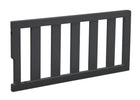 Delta Children Charcoal Grey (029) Bennington Elite Toddler Guardrail (550725), Right Angle, a2a 1-Bennington Elite Toddler Guardrail (550725)