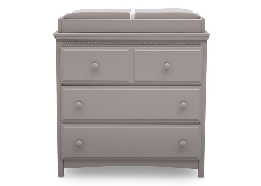 Grey (026) 20-Emerson 3 Drawer Dresser with Changing Top