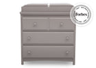 Grey (026) 17-Emerson 3 Drawer Dresser with Changing Top