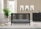 Ebony (0011) 10-Heartland 4-in-1 Convertible Crib
