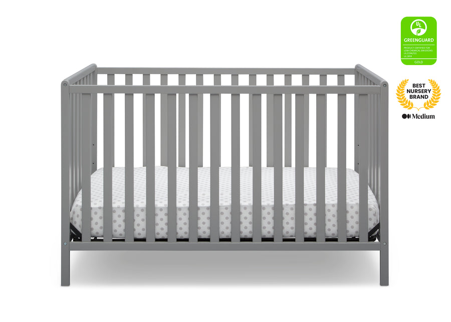 Grey (026) 39-Heartland 4-in-1 Convertible Crib