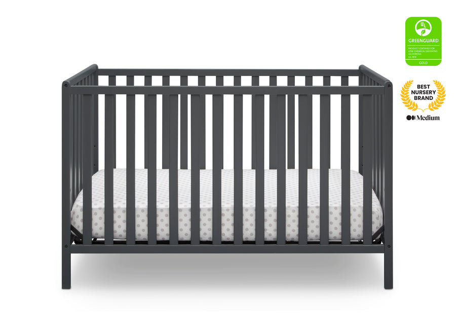 Charcoal Grey (029) 21-Heartland 4-in-1 Convertible Crib