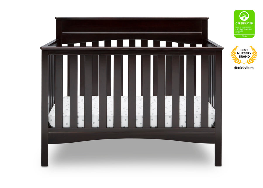 Dark Chocolate (207) 21-Skylar 6-in-1 Convertible Crib