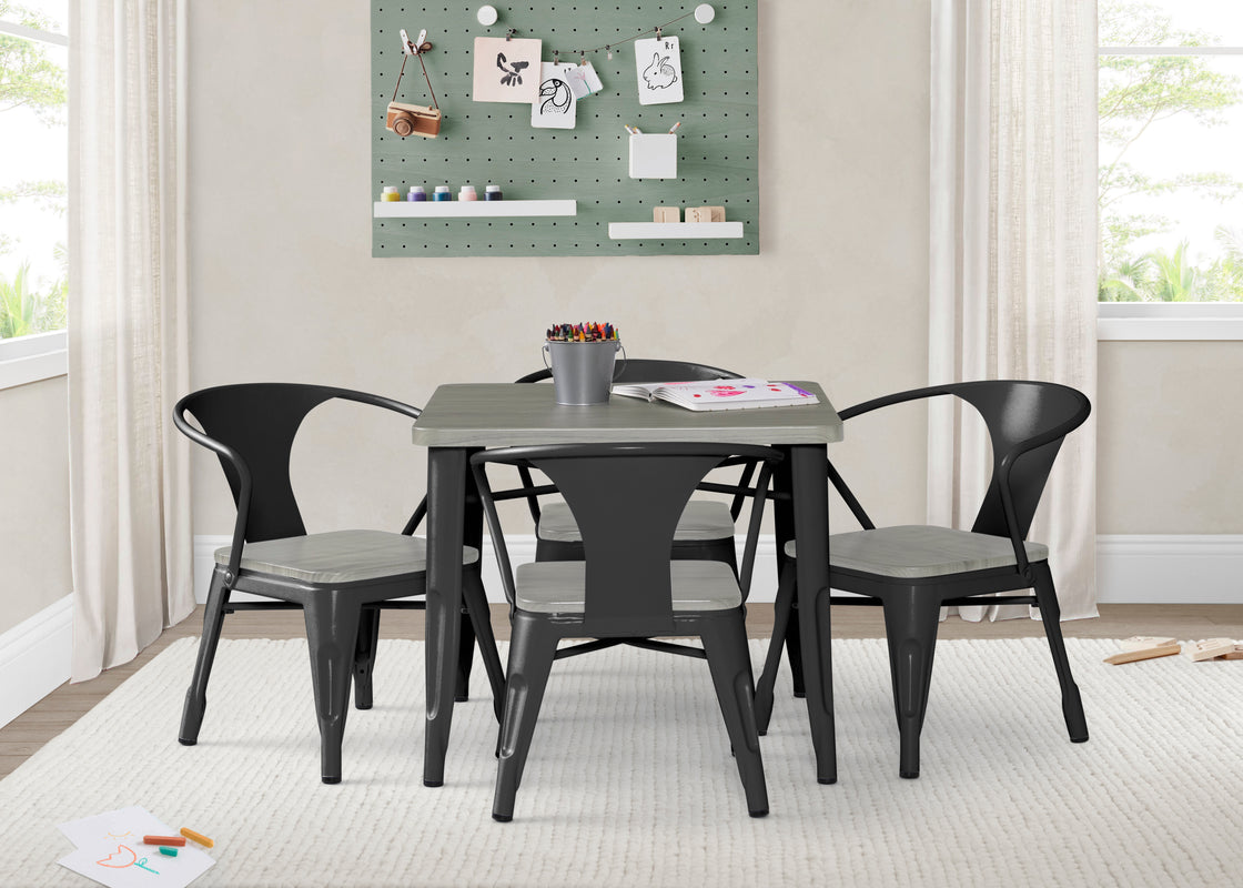 Black with Grey Barnboard (1438) 1 - Carousel
