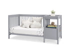 Grey (026) 6-Zoe 5-in-1 Convertible Crib and Changer