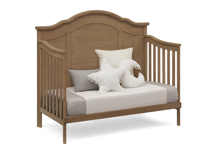 Aged Oak (845) 42-Asher 6-in-1 Convertible Crib