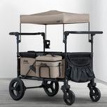 Jeep Wrangler Deluxe Stroller Wagon with Cooler Bag - Black and Tan (2473) - Accessories