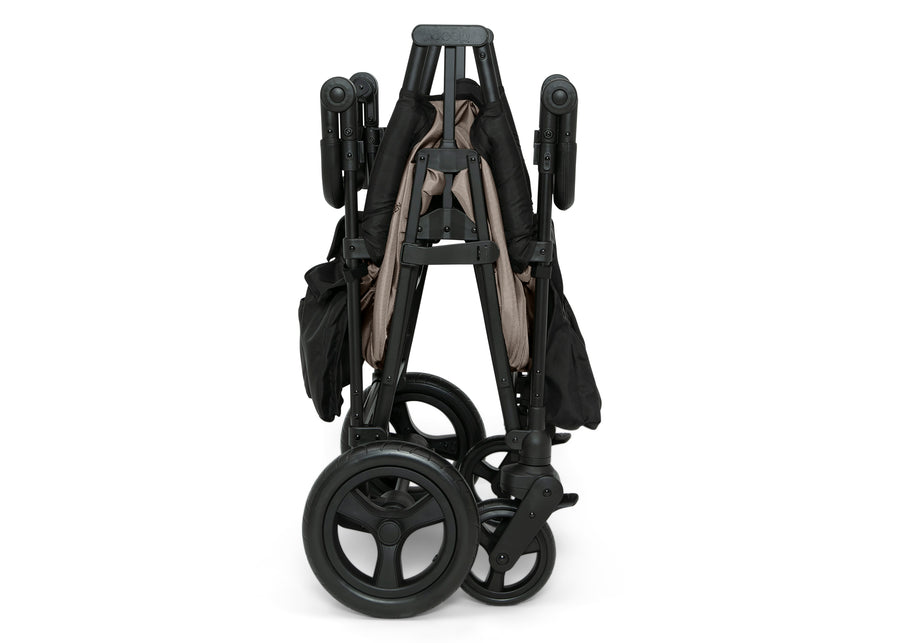Black and Tan (2473) 10-Jeep Wrangler Deluxe Stroller Wagon with Cooler Bag