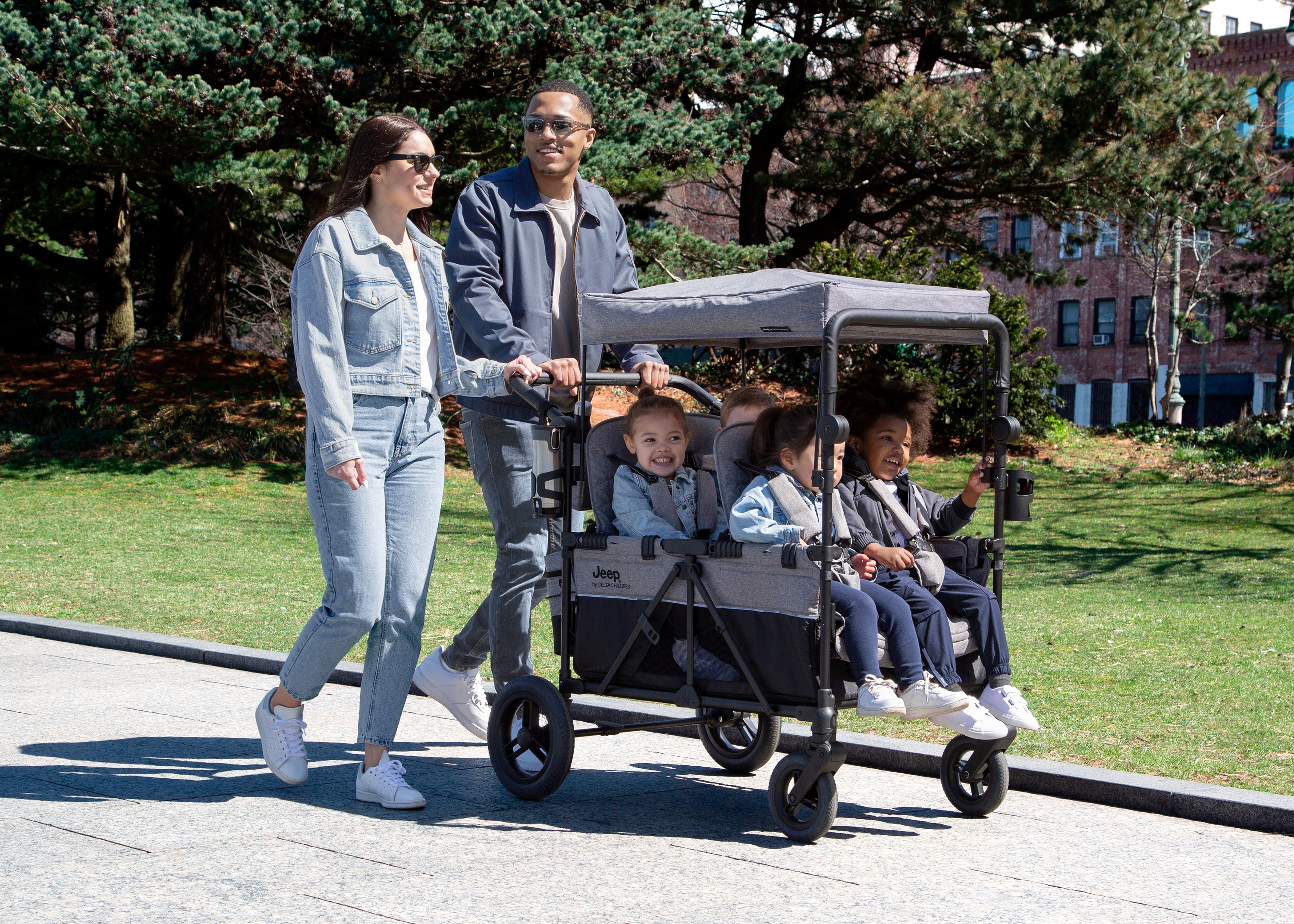 Jeep Deluxe Wrangler Stroller Wagon With Cooler Bag Philippines