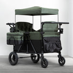 Jeep Wrangler Deluxe 4 Seater Stroller Wagon with Cooler Bag - Black and Green (2378) - Accessories