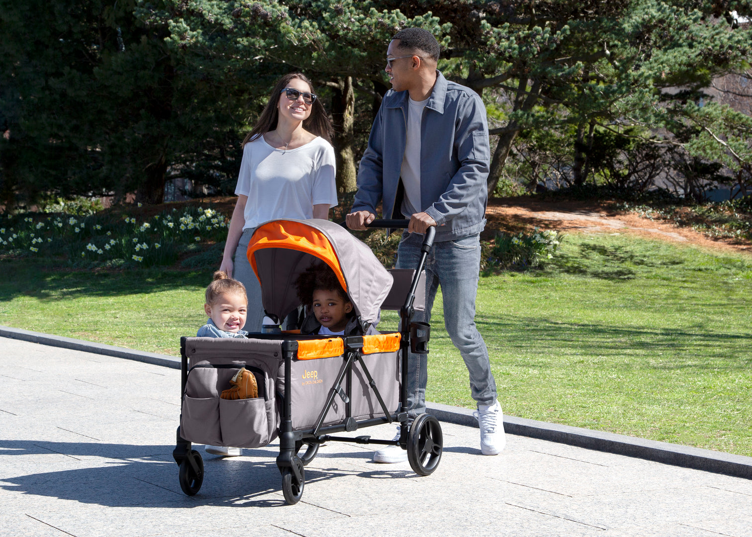 Jeep by Delta Children All-Terrain Sport Wrangler Wagon Stroller best black friday stroller deals 2025