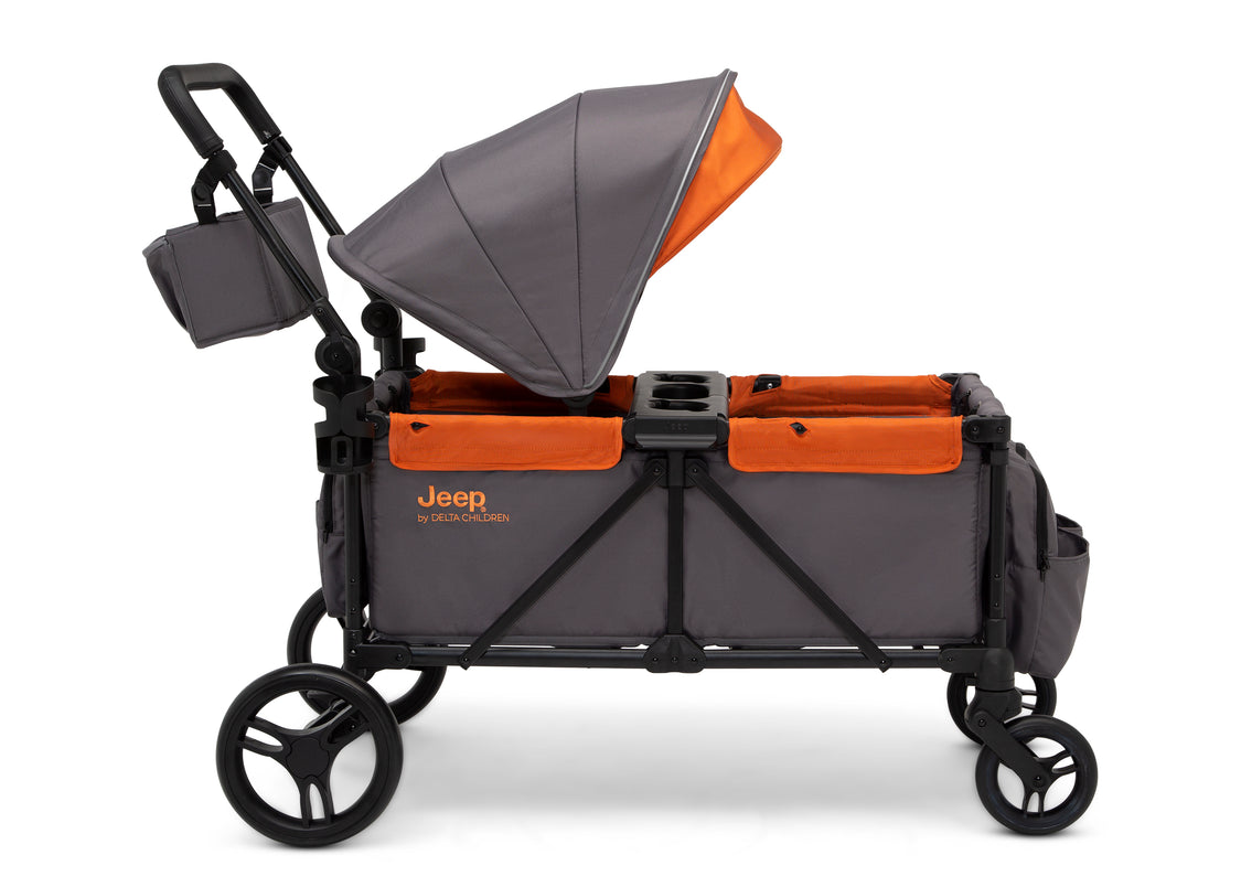 Grey with Bonfire Orange (2377)