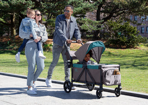 jeep sport all-terrain stroller wagon Jeep Sport All-Terrain Stroller Wagon by Delta Children (Grey/Blue Moon)