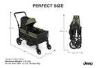 Black/Green (2378) 5-TurboGlyde Stroller Wagon