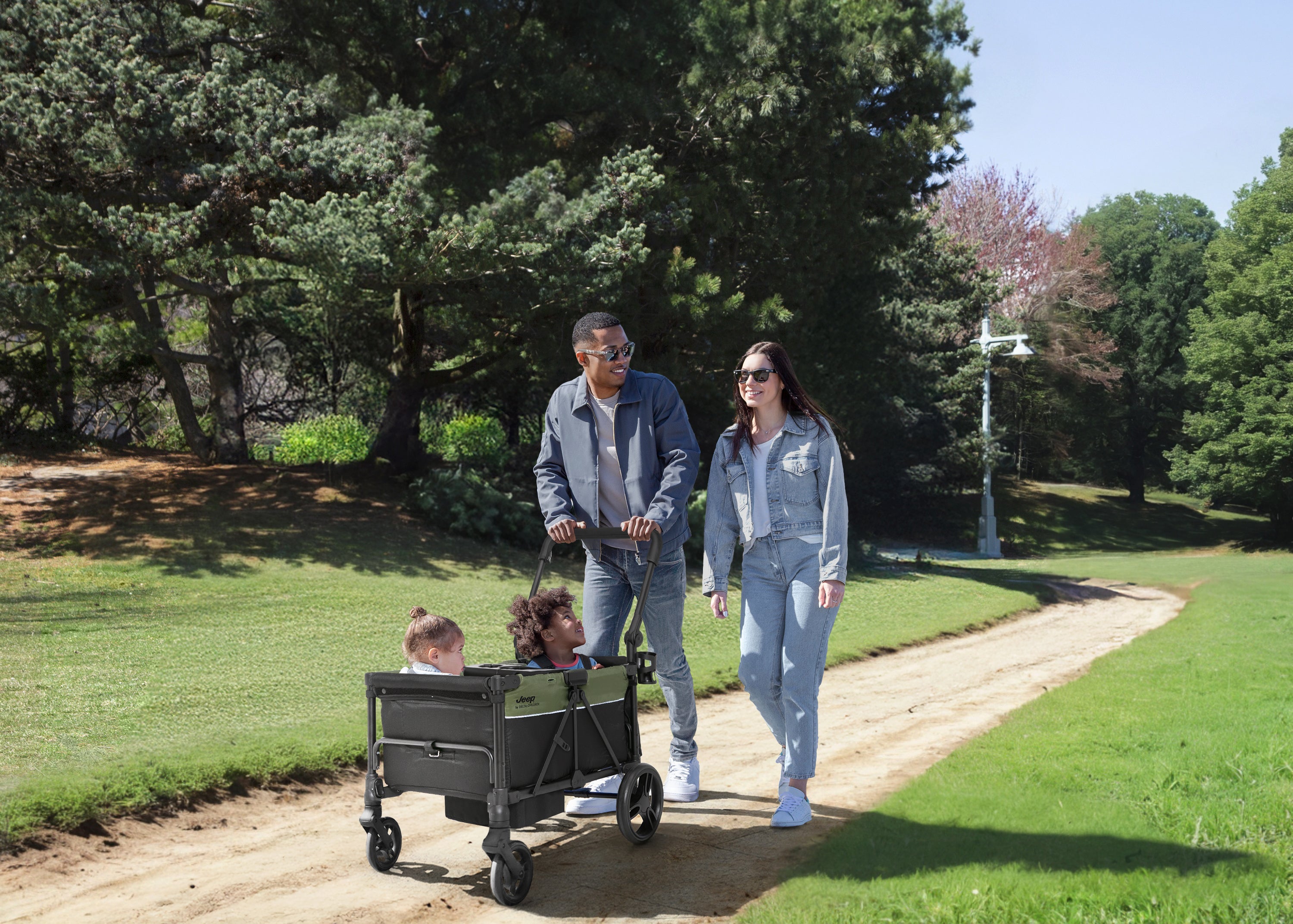 Jeep TurboGlyde Stroller Wagon | Delta Children