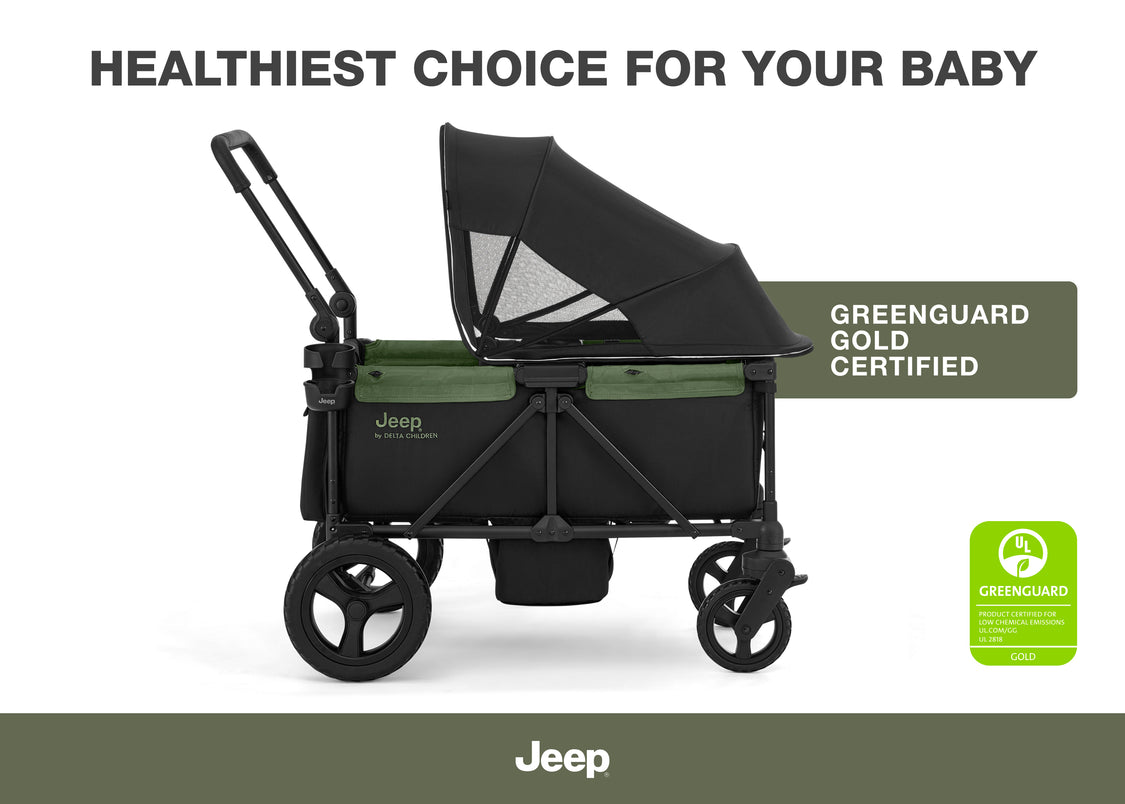 Jeep Evolve JXP All-Terrain 2-Seater Stroller Wagon