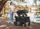 Black/Green (2378) 1-Jeep Evolve JXP All-Terrain 2-Seater Stroller Wagon