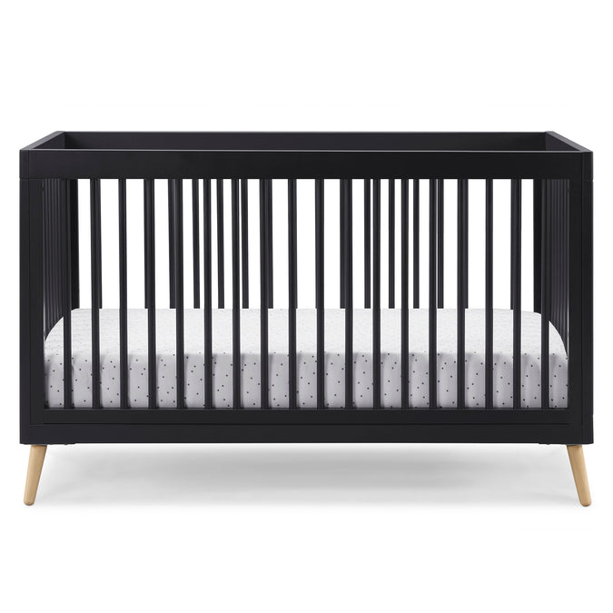 DCB: Midnight Grey with Natural (1372) 15-Jordan 4-in-1 Convertible Crib