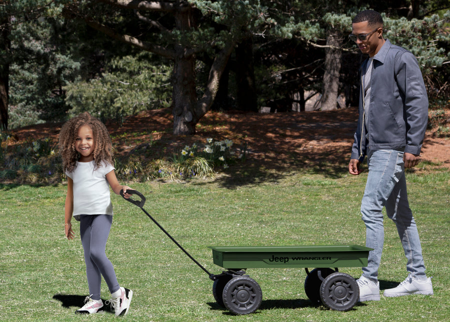 Black with Olive Green (2182) 1-Jeep Wrangler Classic Wagon