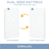 No Color (NO) 2-Simmons Kids® Quiet Nights Dual Sided Crib and Toddler Mattress