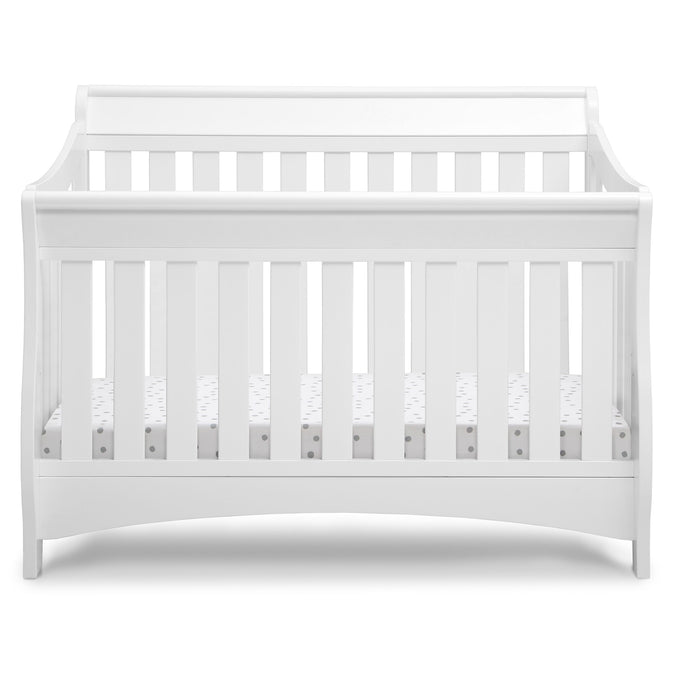 DCB: White (100) 9-Bentley 'S' Series 4-in-1 Crib