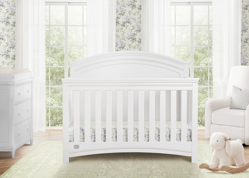 Emma Crib 'N' MoreBianca White (130)