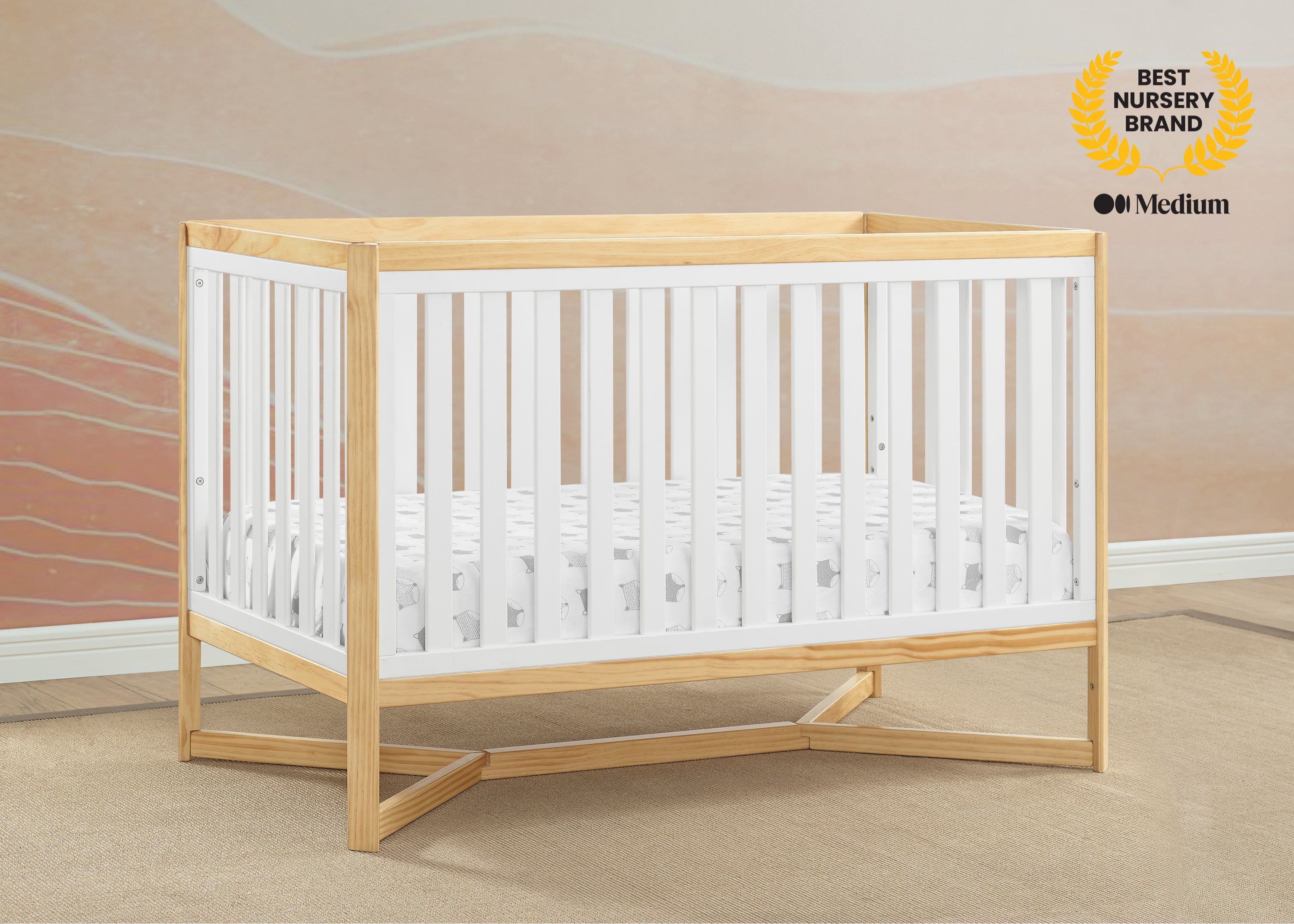 カナヘビ Tribeca 4-in-1 Convertible Crib - Delta Children