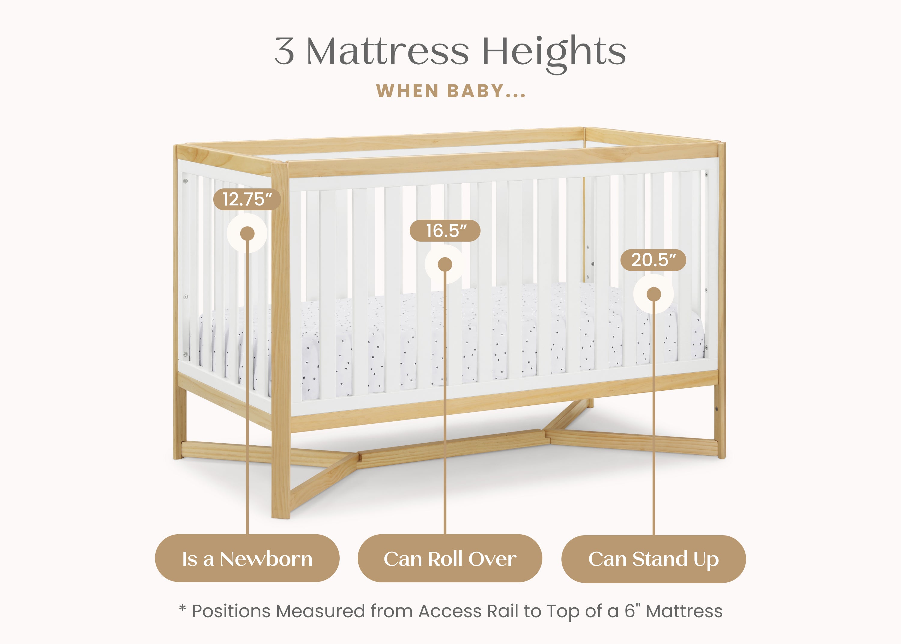 Tribeca 4-in-1 Convertible Crib - Delta Children