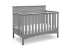 Grey (026) 3-Fancy 4-in-1 Convertible Crib