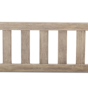 Serta Rustic Driftwood (112) Toddler Guardrail (701725), front view, b2b 2