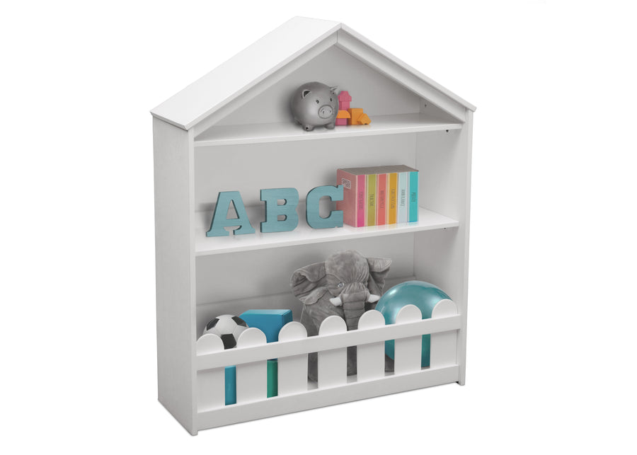 Bianca White (130) 9-Happy Home Storage Bookcase