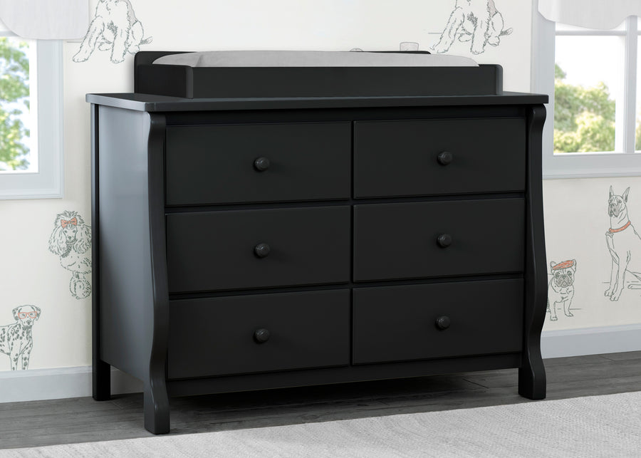 Black (001) 10-Canton / Eclipse Dresser