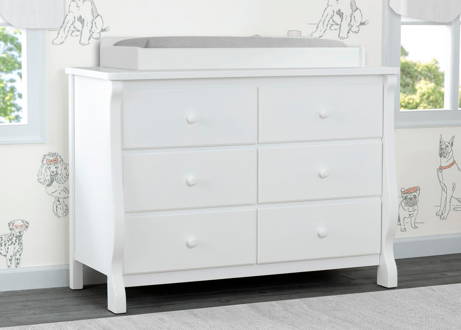 White (100) 13-Canton / Eclipse Dresser