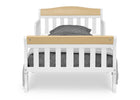 Bianca White with Natural (20804) 22-Canton Toddler Bed