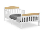 Bianca White with Natural (20804) 26-Canton Toddler Bed