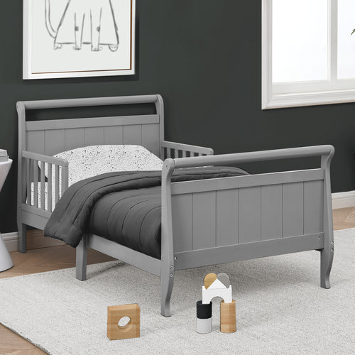7183 026 Sleigh Toddler Bed Grey Lifestyle 103