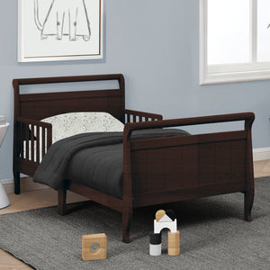 Wood Sleigh Toddler Bed 2-Wood Sleigh Toddler Bed