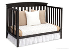 Black (001) 9-Gateway 4-in-1 Convertible Crib