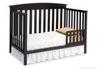 Black (001) 11-Gateway 4-in-1 Convertible Crib