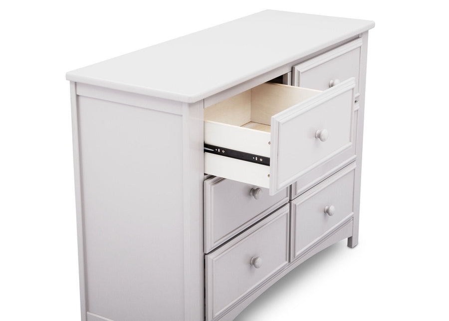 Bianca White (130) 10-Summit 6 Drawer Dresser
